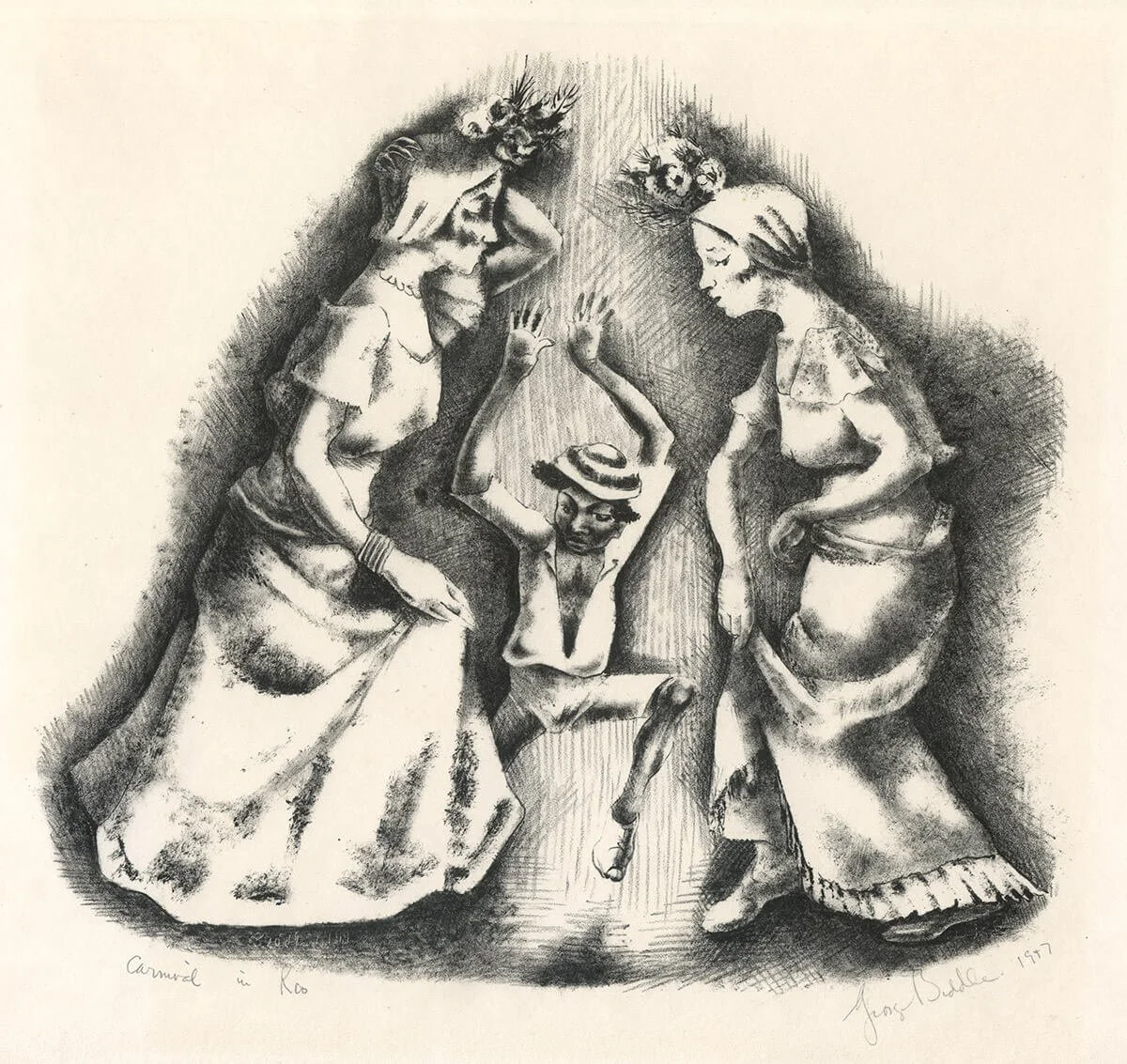 George Biddle, Carnival in Rio Nº 4
