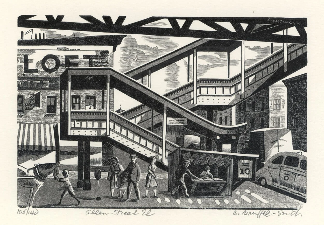 Bernard Brussel-Smith, Allen Street El
