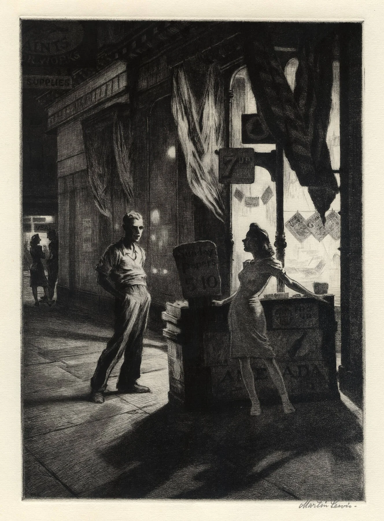 Martin Lewis, Chance Meeting