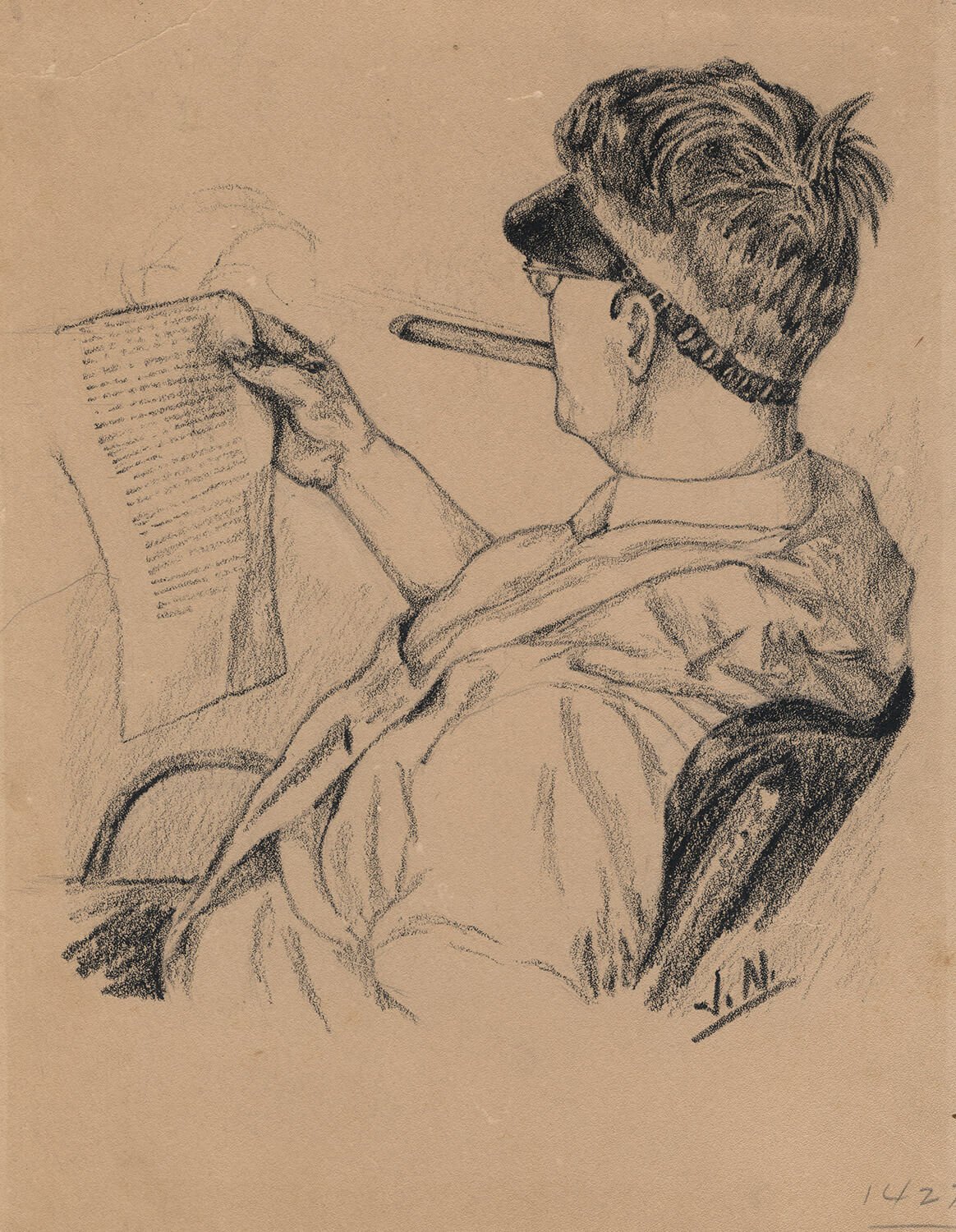 Portrait of a Newspaperman