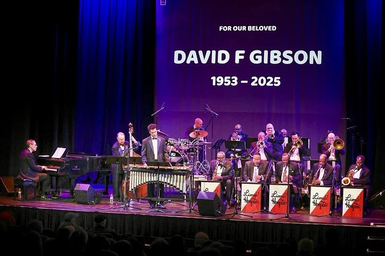 A heartfelt memorial concert last night at SOPAC for our departed friend and drummer David Gibson. Great to see some old friends again, and to remember our musical brother.🥁 
&bull;
&bull;
#lionelhampton @thegib11236 #lionelhamptonbigband #bigbandja