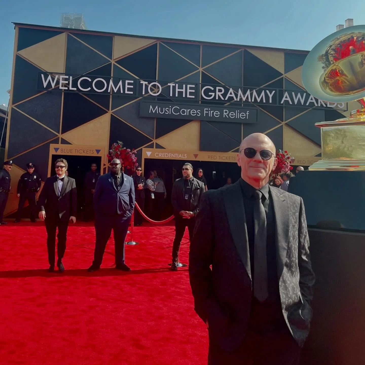 One year ago - the Grammys!! Good luck to Nicole and Dan again this year!! 🎶 
&bull;
&bull;
#grammyawards #jazzgrammys #bestlargejazzensemblealbum #bigbandjazz @nicolezmusic @danpugach #jeffnelsontrb
