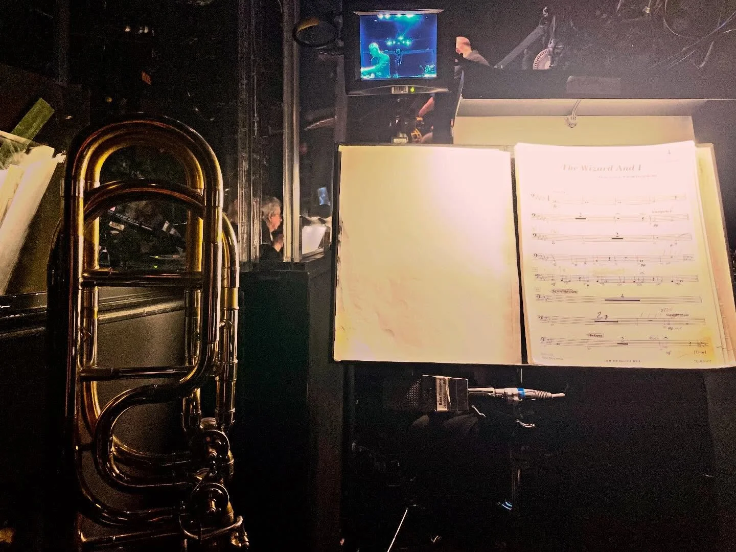Had a Wicked St. Patrick&rsquo;s Day!!☘️ 
&bull;
&bull;
#wickedbroadway #oz #basstromboneplayer #whatisthisfeeling #jeffnelsontrb
