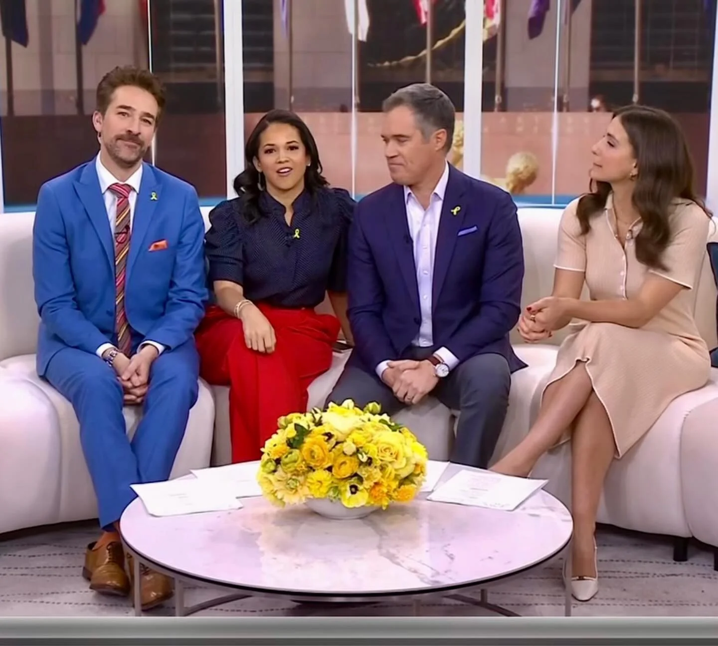 Mixed Peter Alexander&rsquo;s last Weekend Today Show yesterday. Classy guy. 📺
&bull;
&bull;
#nbc #todayshow #studio1a #freelanceaudioengineer #jeffnelsontrb