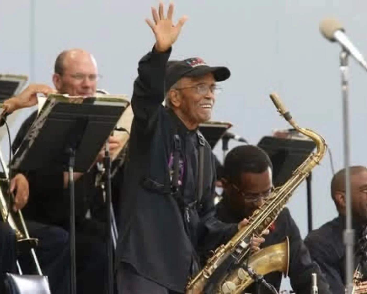 Remembering the master - Jimmy Heath, on his 100th birthday!! It was truly a privilege to play his music, be honored with a nickname (Full Nelson😄), and listen to jazz history from someone who was there for all of it!🎷🎶 
&bull;
&bull;
#jazzmaster 