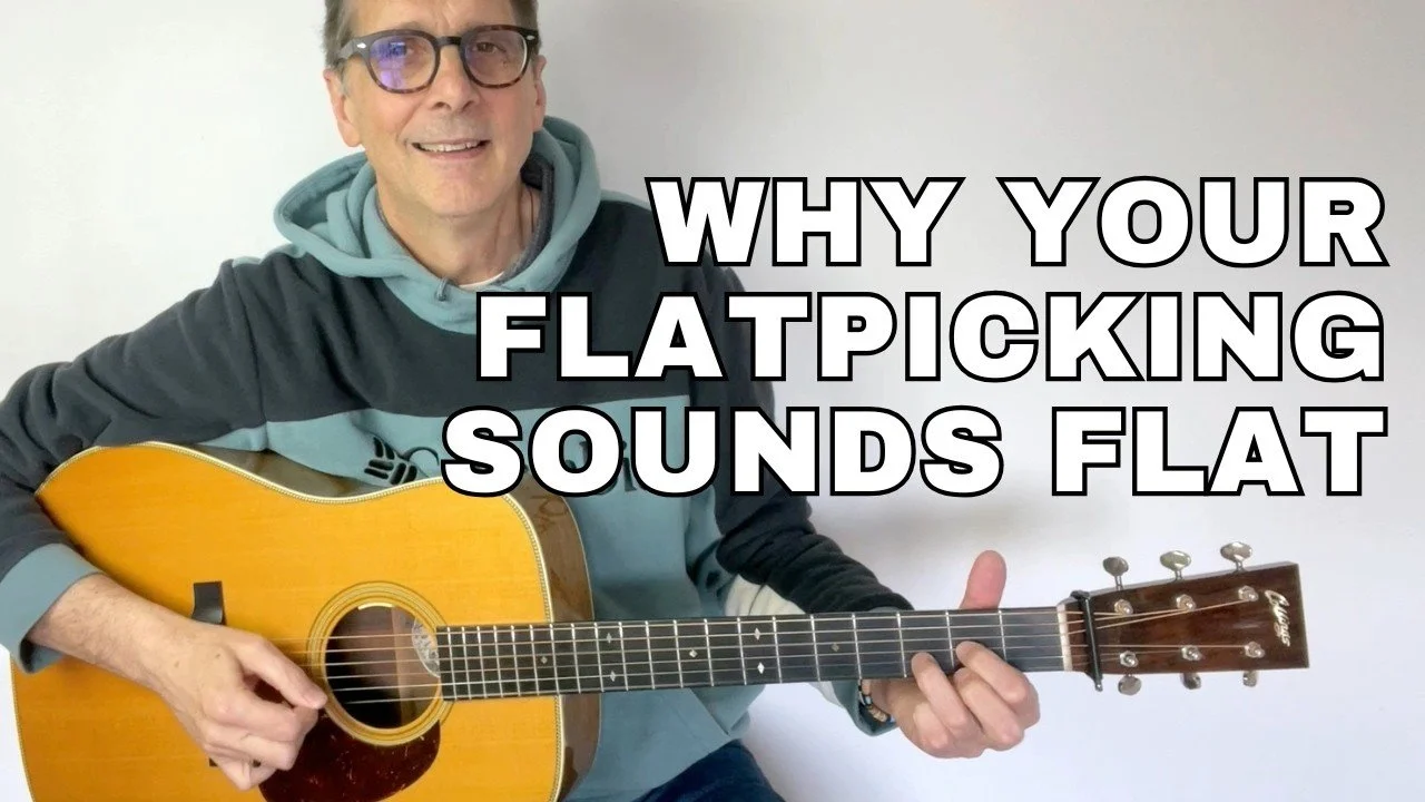 How to Add Dynamics to Solo Flatpicking — Rest Stroke and Palm Muting