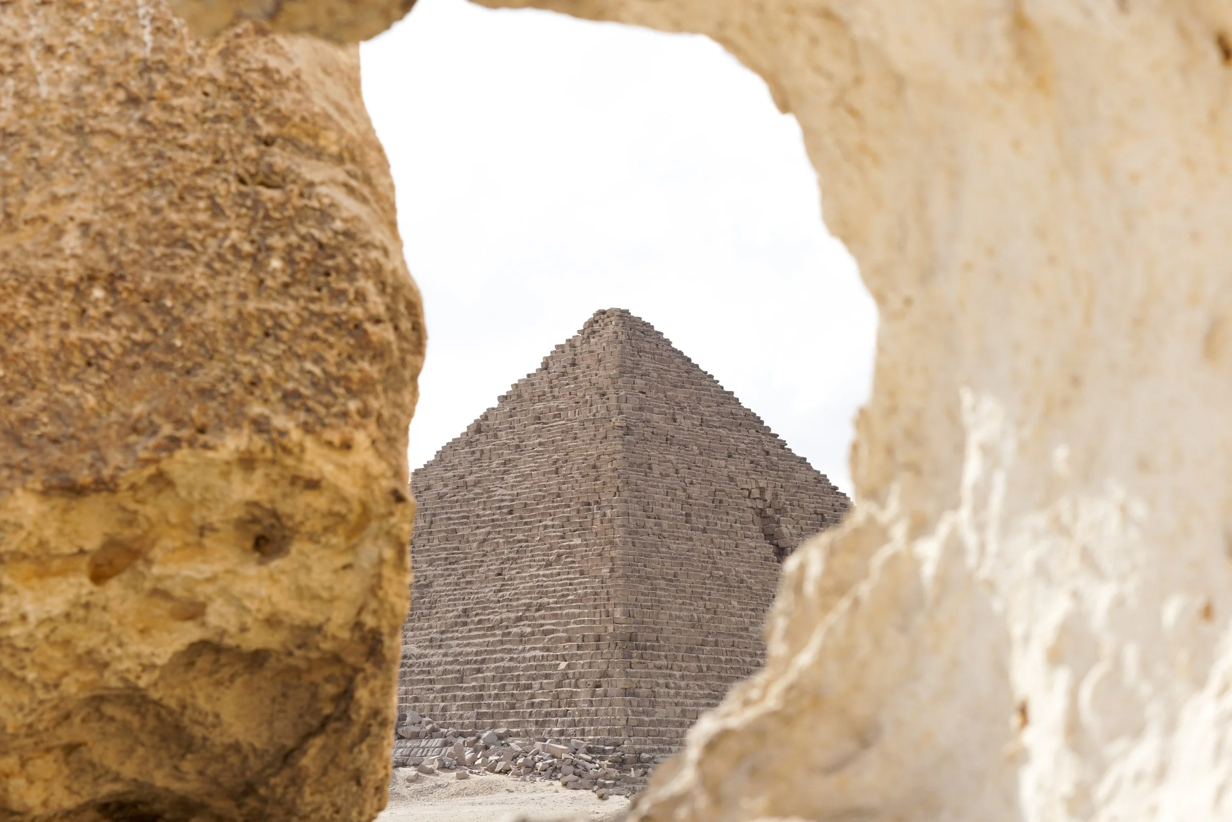 Your words will rest immortalised, much like this pyramid.