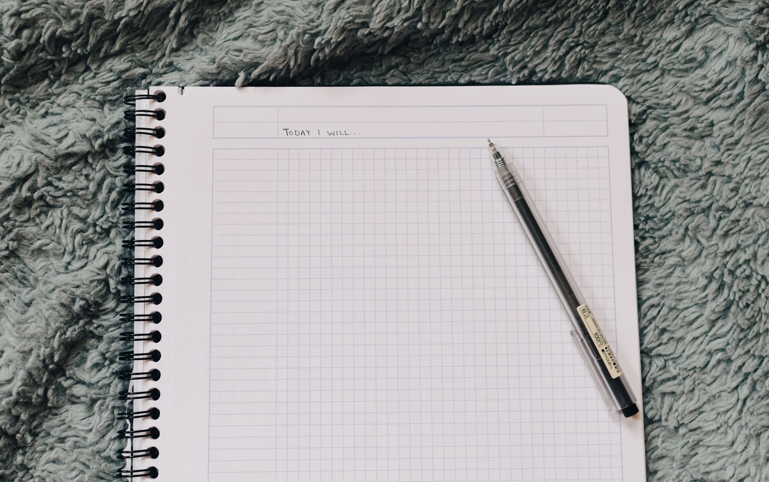 Write something—anything—down.