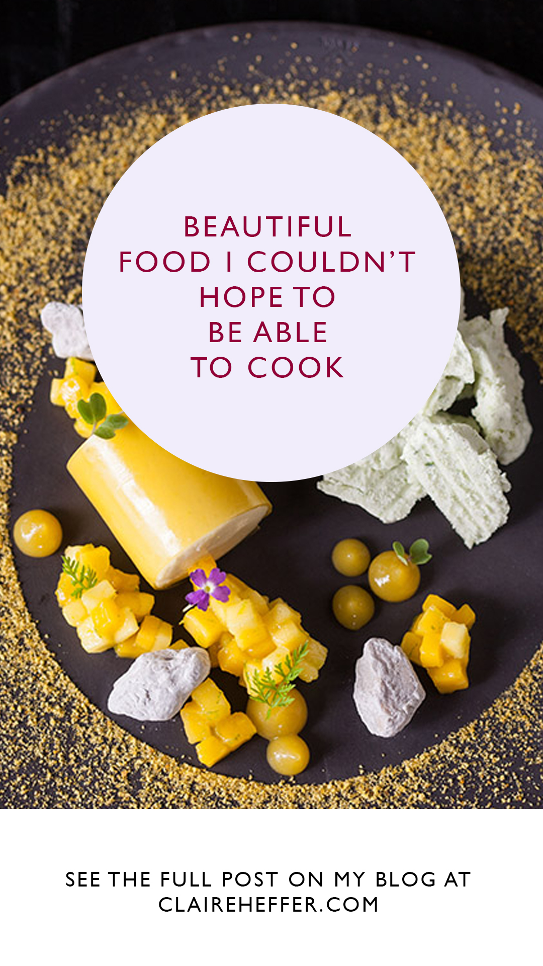 Dessert inspiration - Focus on: Dessert. Find more on my blog at claireheffer.com