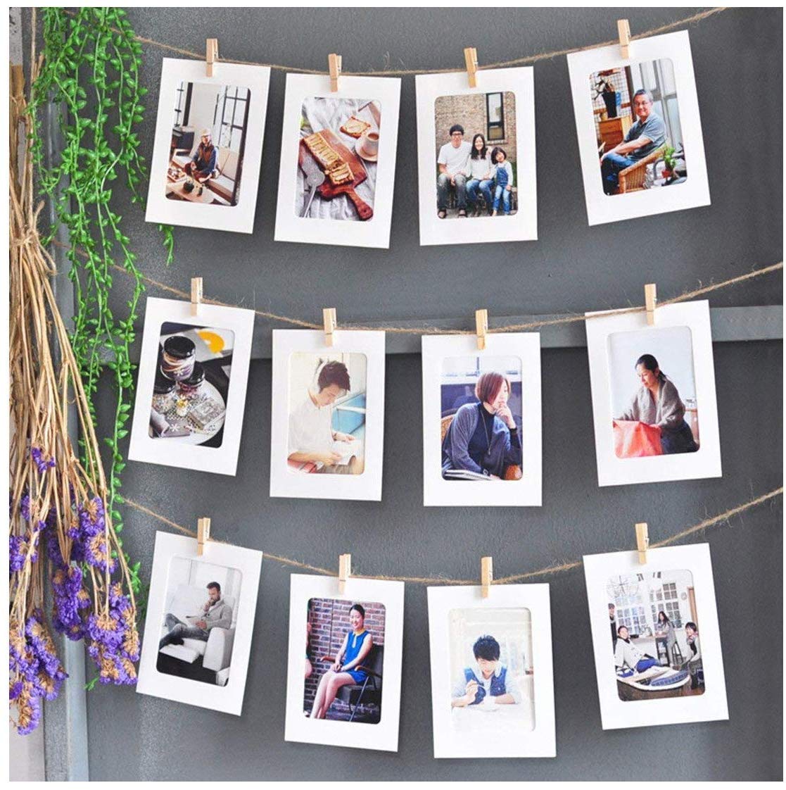 Photo Display String and Pegs 