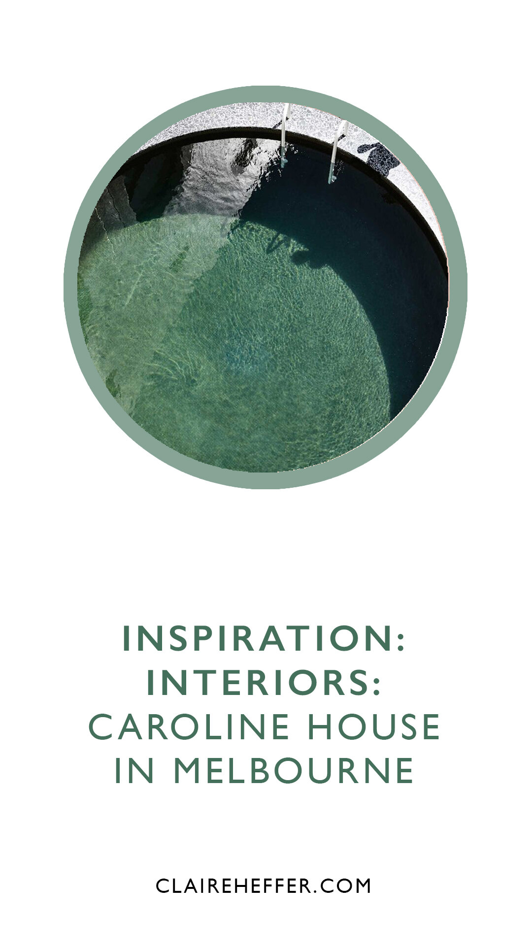 INSPIRATION: INTERIORS: CAROLINE HOUSE IN MELBOURNE