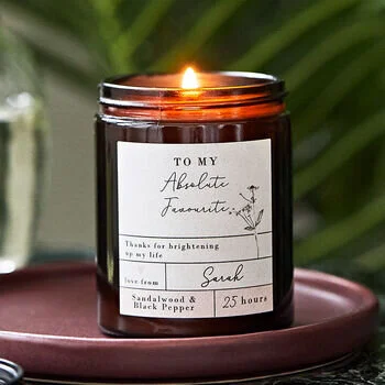Candles are great small gifts to say thank you for dinner