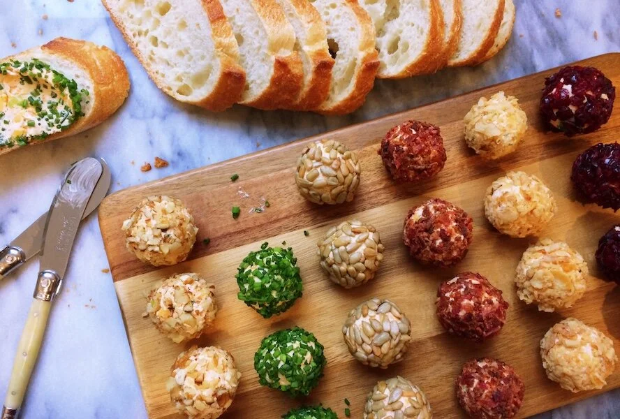Mini Cheese Ball Bites