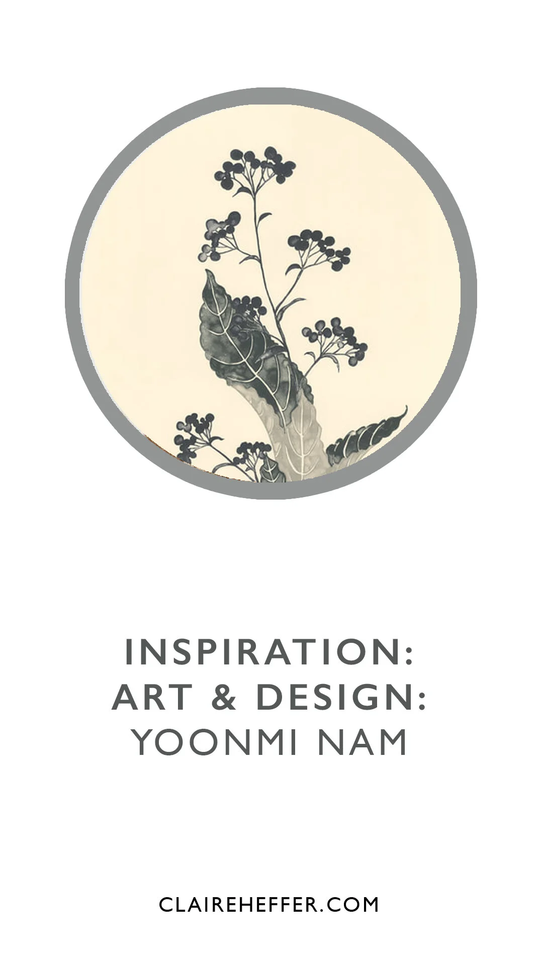 INSPIRATION: ART &amp; DESIGN: YOONMI NAM