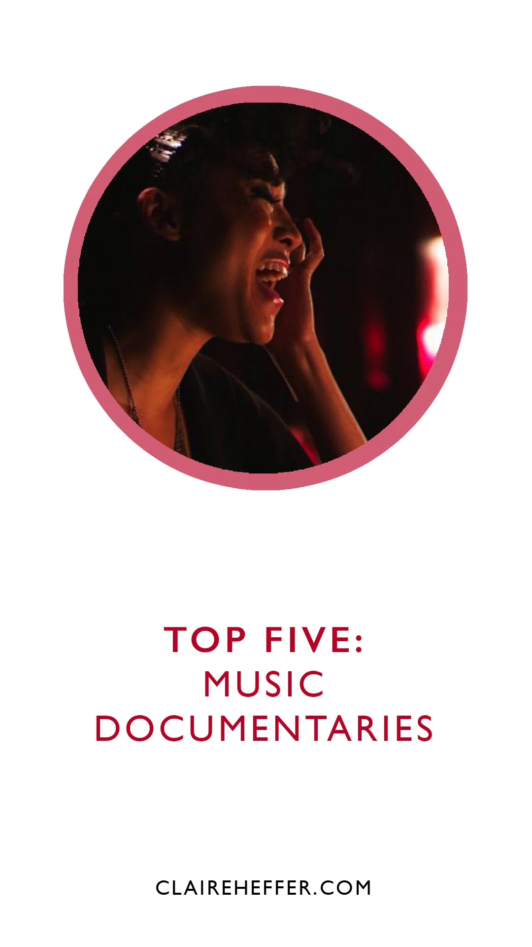 TOP FIVE: MUSIC DOCUMENTARIES