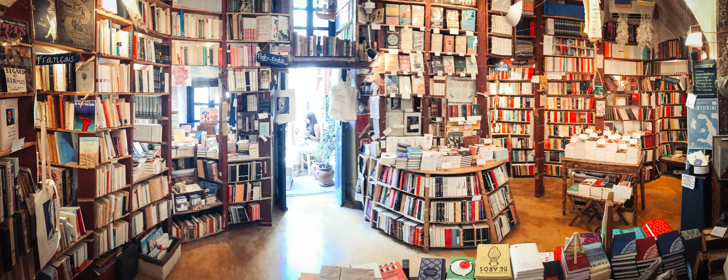 Atlantis Books – Santorini, Greece