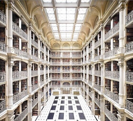 George Peabody Library, USA