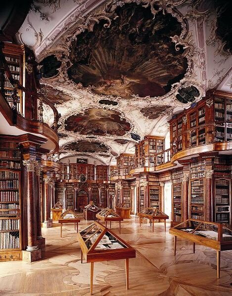 Abbey Library of St. Gallen, Switzerland