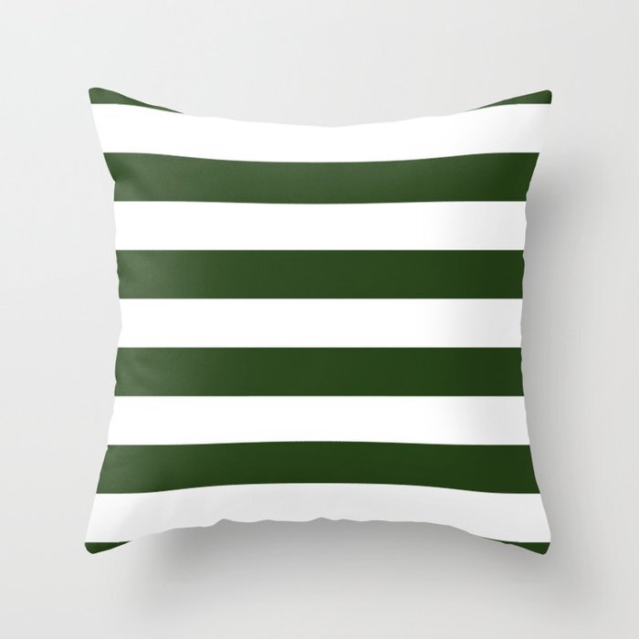 large-dark-forest-green-and-white-cabana-tent-stripes-pillows.jpg
