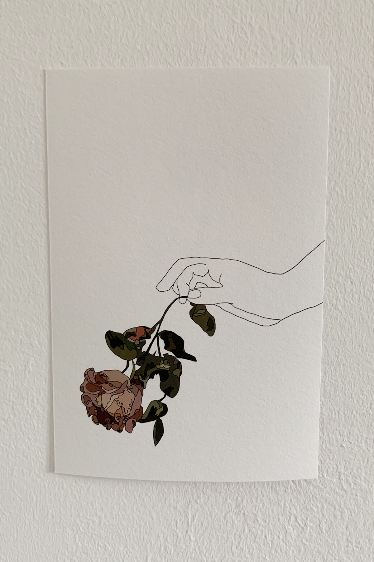 FLOWER DOWN HAND ON WALL.jpg