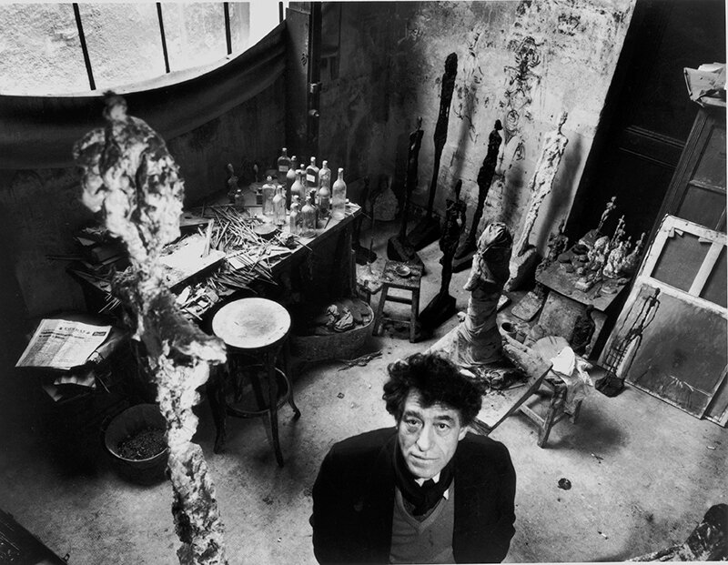  Alberto Giacometti  |   Photo: Robert Doisneau  