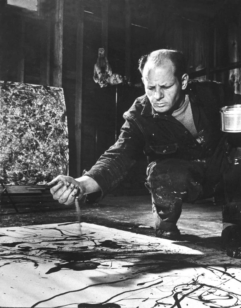 Jackson Pollock, 1949.  |    Photo: Martha Holmes/Life Pictures/Getty Images  