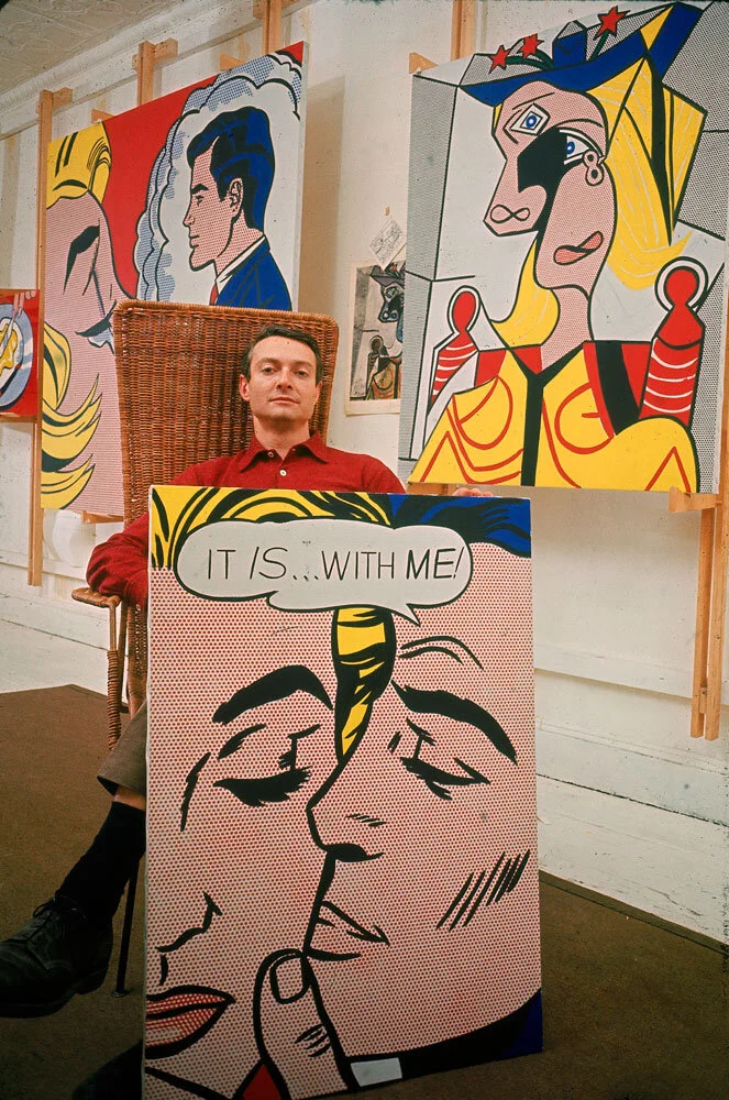  Roy Lichtenstein, 1963.   |    Photo: John Loengard/Life Pictures/Getty Images  