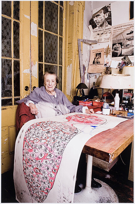  Louise Bourgeois,   New York, 2009    |    Photo: Dimitris Yeros,   