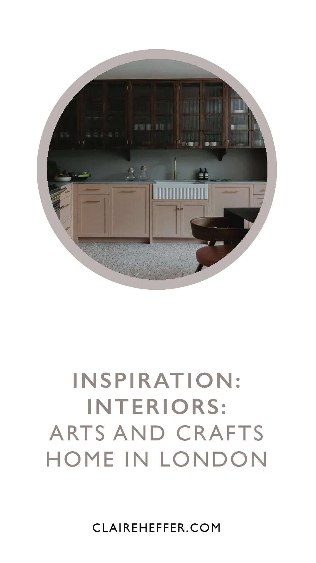 INSPIRATION: INTERIORS: AN ARTS AND CRAFTS HOME IN LONDON
