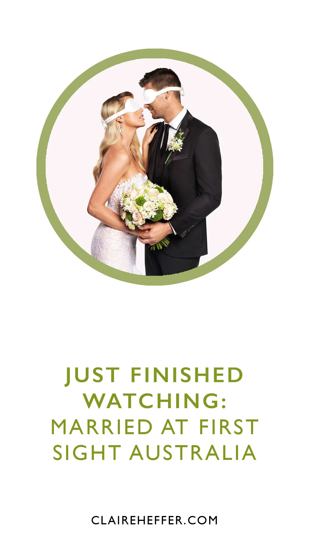 JUST FINISHED WATCHING: MARRIED AT FIRST SIGHT AUSTRALIA