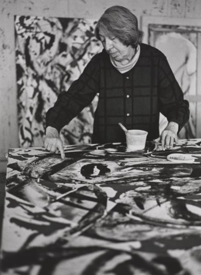  Lee Krasner (1908-1984), 1981  |    Photo:    Ernst Haas   