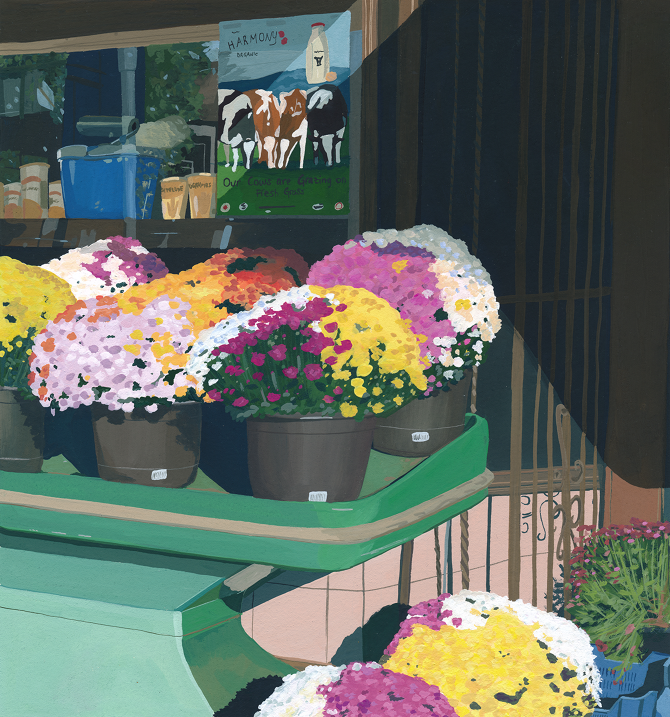 Caitlyn Murphy ,  artistic, art inspiration, artist inspiration, beautiful, amazing, striking art,  painter, paint inspiration, inspirational painter, drawing, painting, supermarket, everydayobjects, 