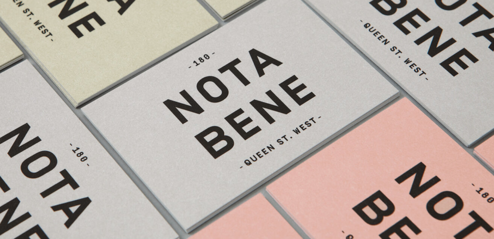   nota bene  by  blokdesign  