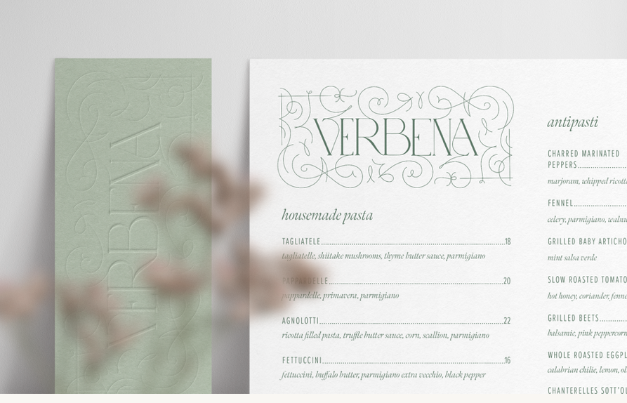   Verbena Restaurant  by  Reformette  