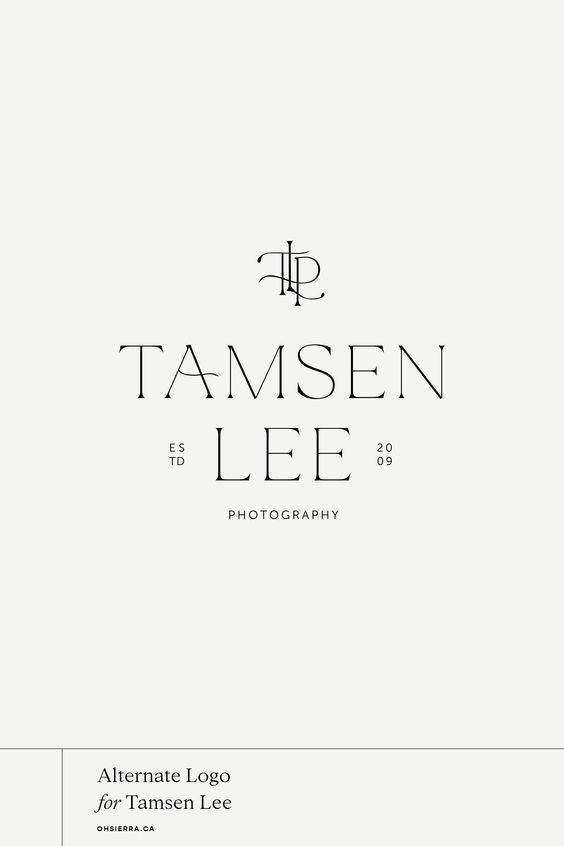  Tamsen Lee Logo by  Oh Sierra  