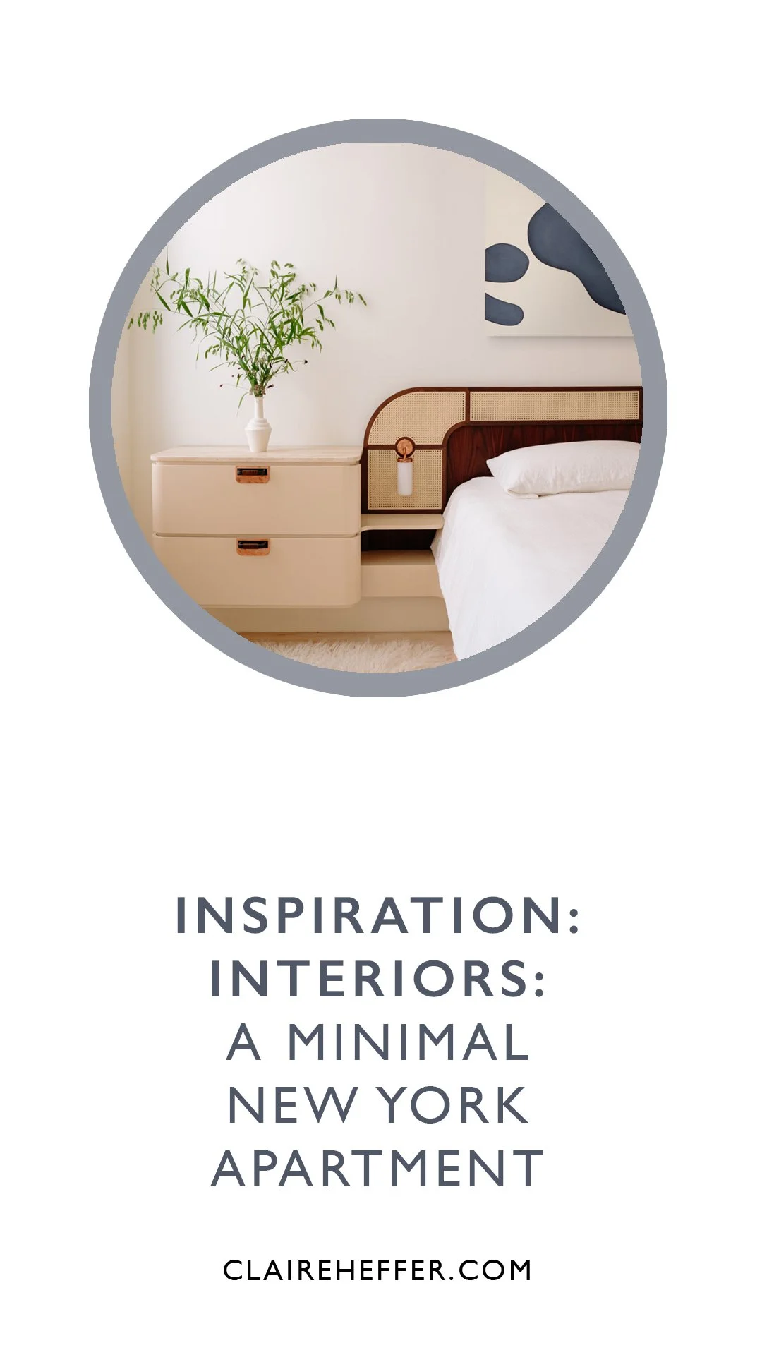 INSPIRATION: INTERIORS: A MINIMAL NEW YORK APARTMENT