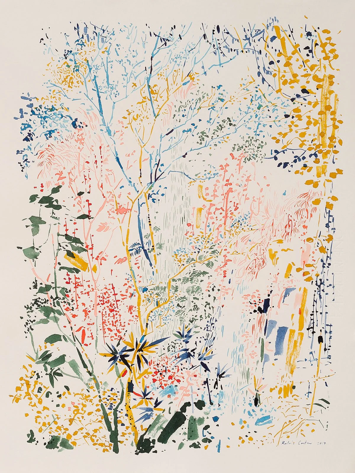 Katrin Coetzer, beautiful, intricate, detailed, delicate, natural themes, animals, flowers, landscapes, patterns, eye for colour, beautiful colour combinations, expressive brush stokes, blog post,