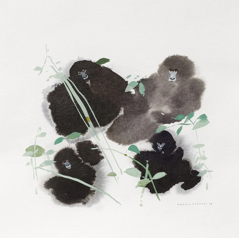  INSPIRATION: ART &amp; DESIGN: KATRIN COETZER, Katrin Coetzer, beautiful, intricate, detailed, delicate, natural themes, animals, flowers, landscapes, patterns, eye for colour, beautiful colour combinations, expressive brush stokes, blog post, chd, 
