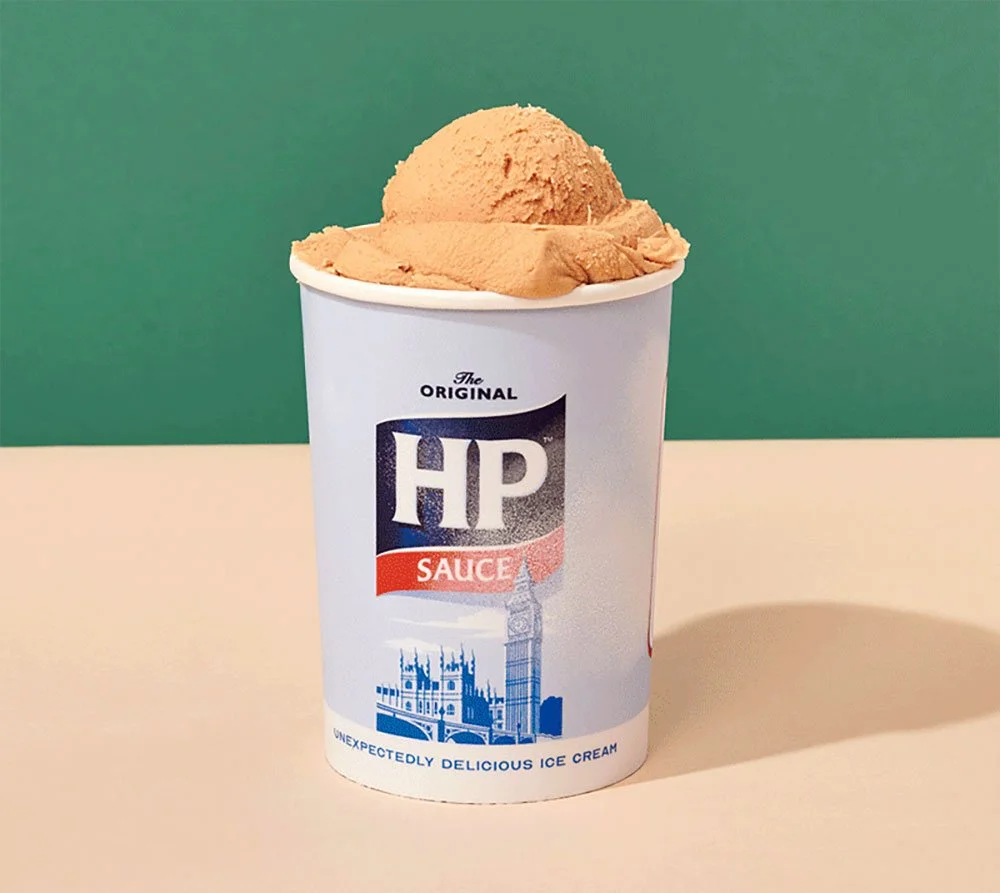   The Ice Cream Project , Anya Hindmarch, art, fashion, design, ice-cream, icecream, Kikkoman, Lea and Perrins, baked bean, worcestershire sauce, flavour, polos, custard, golden syrup, cereal, mayonnaise, HP Sauce, heinz, ketchup, coco pops, condimen