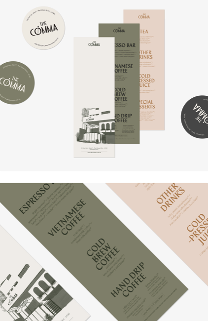  The Comma Café.  Design:    Do Hai Ly.   