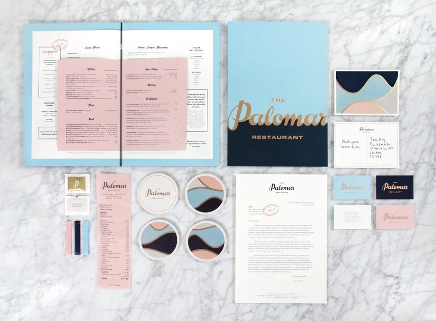   The Palomar Restaurant , London. Design:    Here   .  