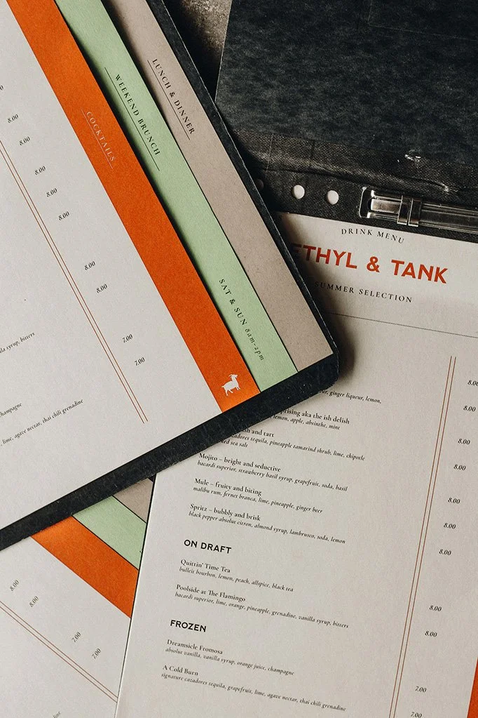   Ethyl &amp; Tank ,  Columbus, OH .  Design:    A&amp;R CREATIVE GROUP.   