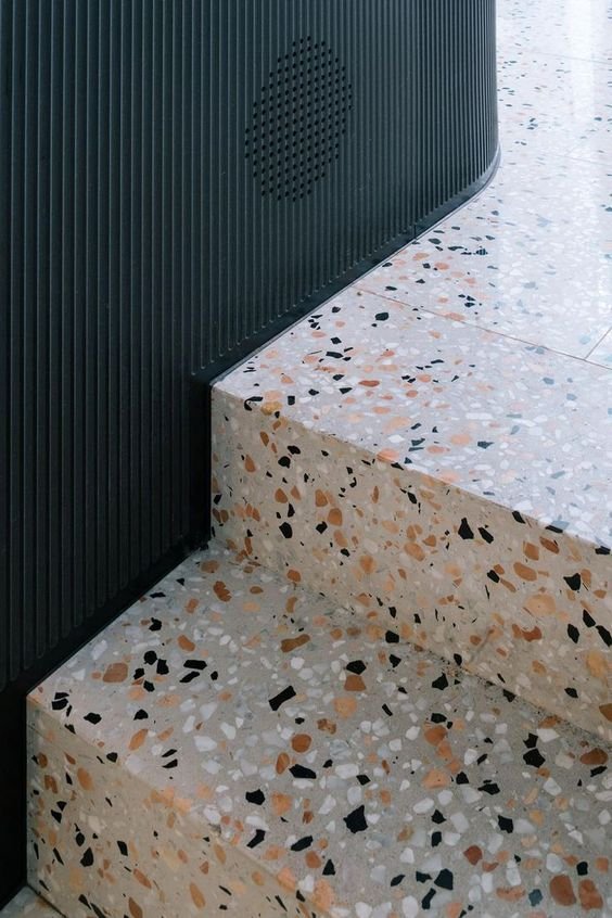  terrazzo, terrazzo trend, Examples Of Stylish Terrazzo, Stylish Terrazzo Kitchen Tops, Examples Of Unusual Terrazzo For Your Home, TerrazzoWith Unusual Materials, Creative Uses Of Terrazzo, Terrazzo Patterns In Art, Terrazzo In Art, The Terrazzo Pat