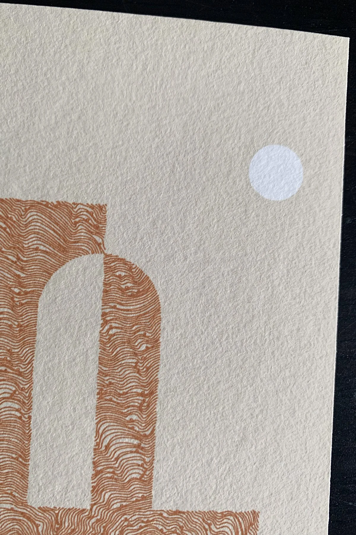   Arches at Dusk, Art Print, Orange, Earth tones, Wall Art, Wall Decor, Modern, minimal, boho, Home décor, Interior design, Gift, Hallway,  