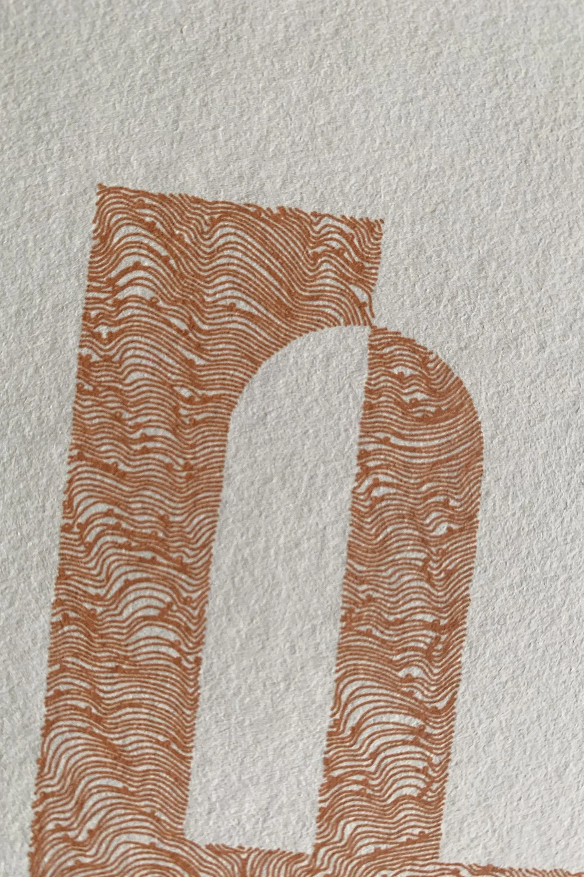   Arches at Dusk, Art Print, Orange, Earth tones, Wall Art, Wall Decor, Modern, minimal, boho, Home décor, Interior design, Gift, Hallway,  