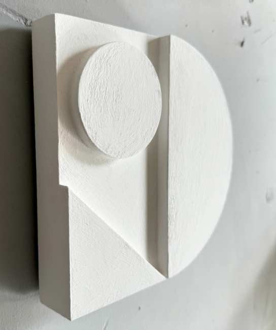   SEAN THORNHILL , INSPIRATION, ART &amp; DESIGN, art, paper art, 3d art, abstract art, paper craft, geometric,  blog post, chd, clairehefferdesign, Claire heffer design, ch design, art pieces, pink, green, white, textured art,  art inspiration, insp