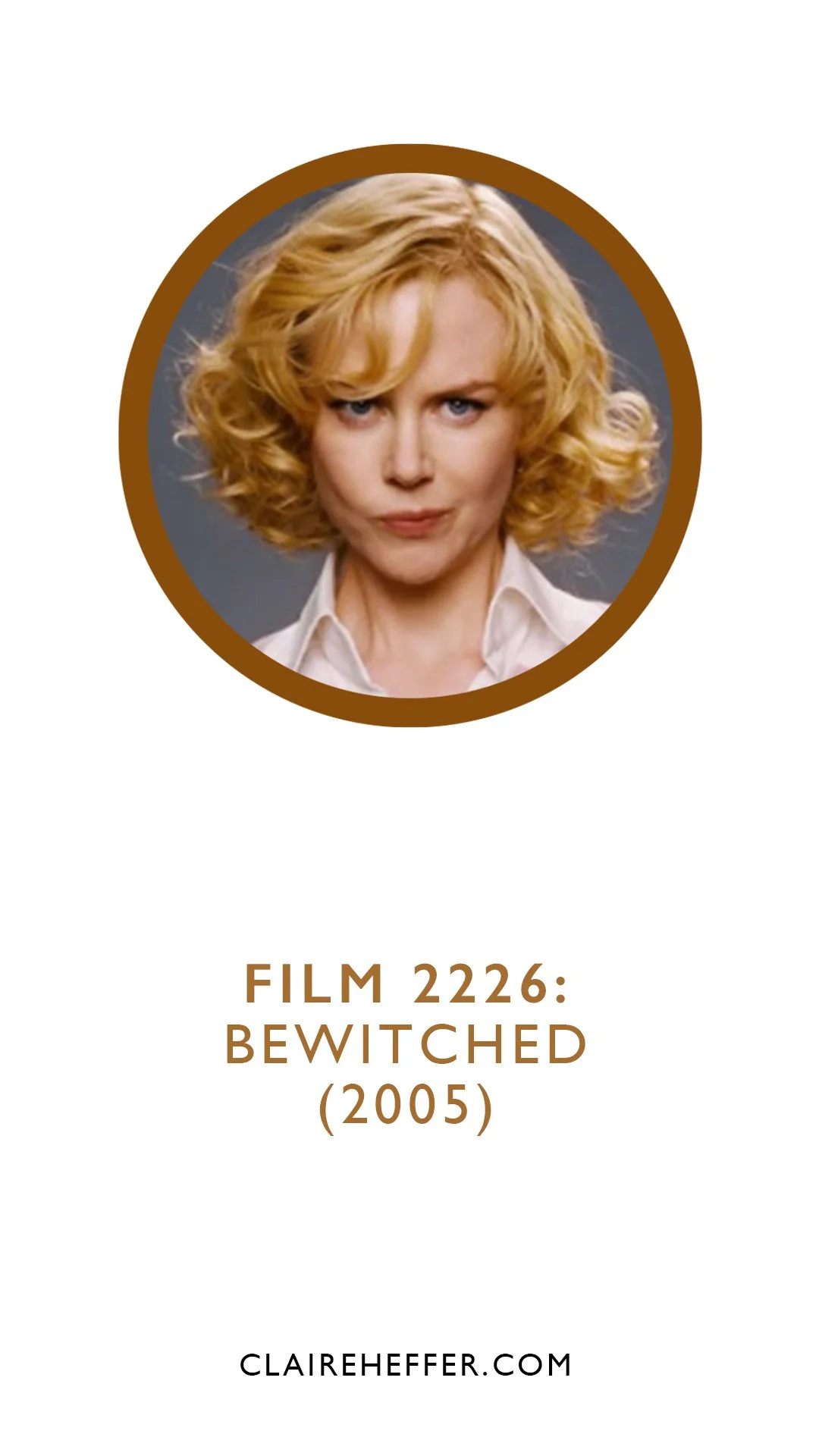 FILM 2226: BEWITCHED&nbsp;(2005)