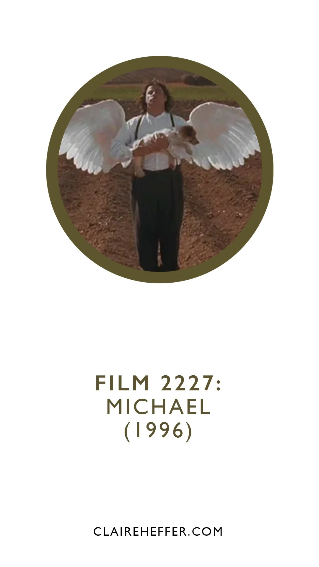 FILM 2227: MICHAEL&nbsp;(1996)