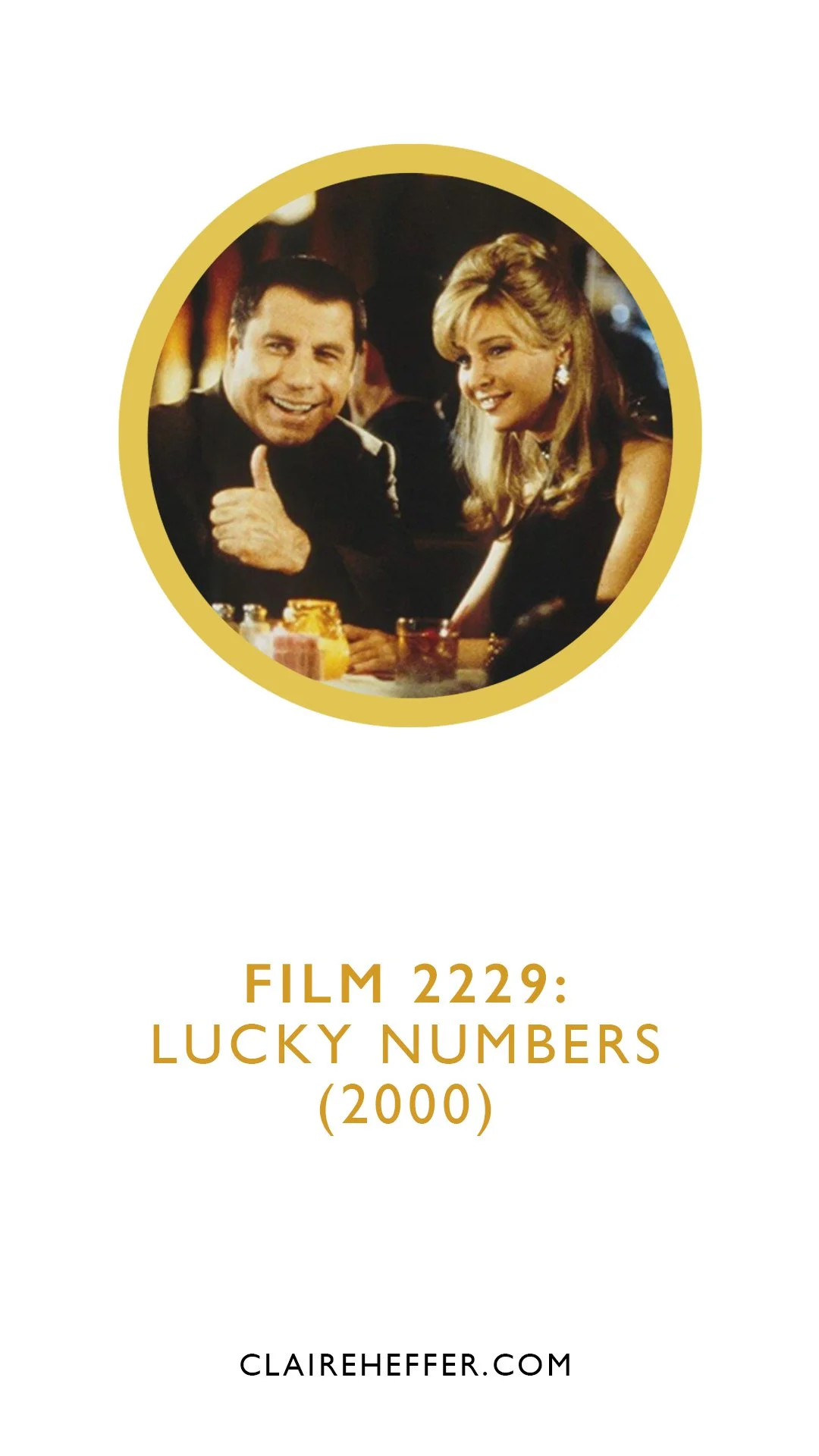 FILM 2229: LUCKY NUMBERS&nbsp;(2000)