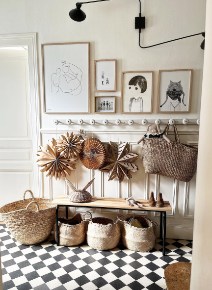  How To Style Your Entryway, Accessories For A Stylish Entryway, Stylish Lobby Design, Bright And Colourful Entryway Inspiration, Vintage Entryway Inspiration, Traditional Entryway Inspiration, Update Your Entryway With Stylish Wallpaper, Midcentury 